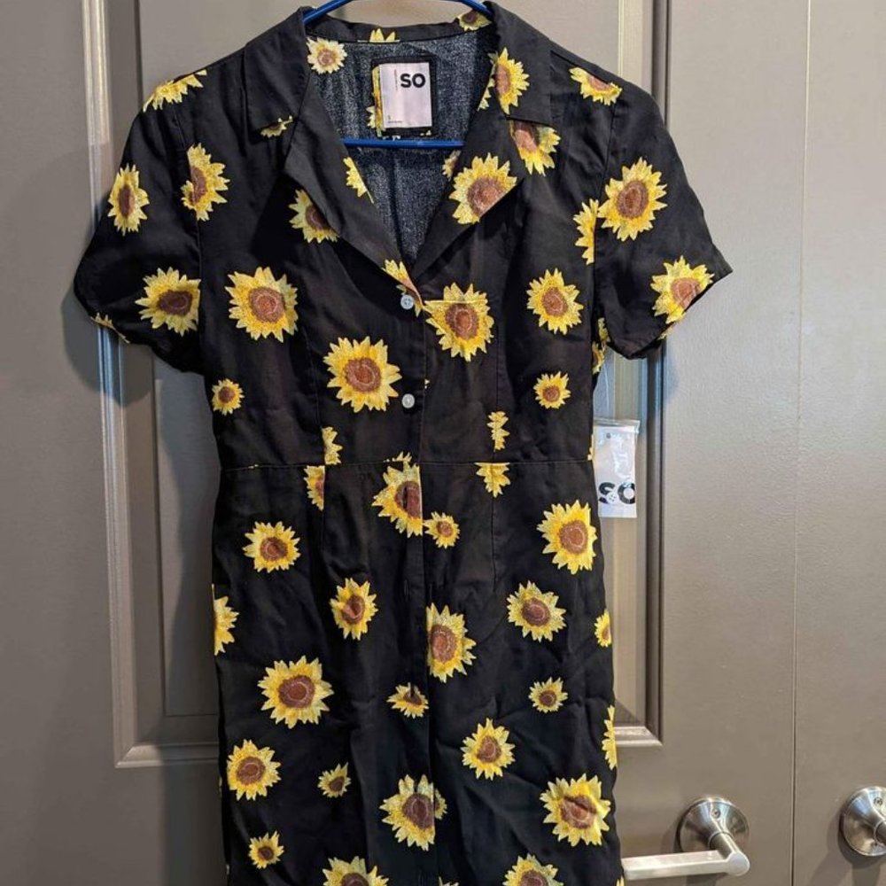 Junior's Sunflower Dress